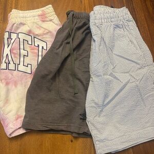 BUNDLE MENS SHORTS 3 pcs Shorts Casual Bottoms